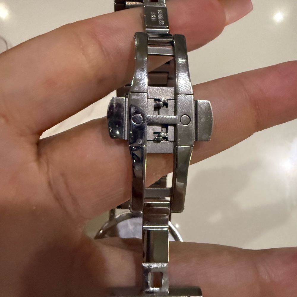 Movado Silver and Gold Men's Watch - Picture 3 of 3